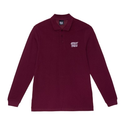 POLO GREAT TIMES SS19 BURDEOS
