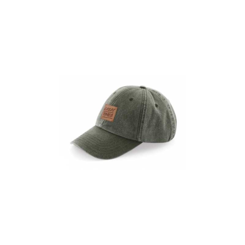 GORRA GREAT TIMES VINTAGE OLIVE FW21
