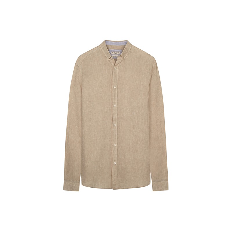 CAMISA ML GREAT TIMES LINO BEIGE FW23