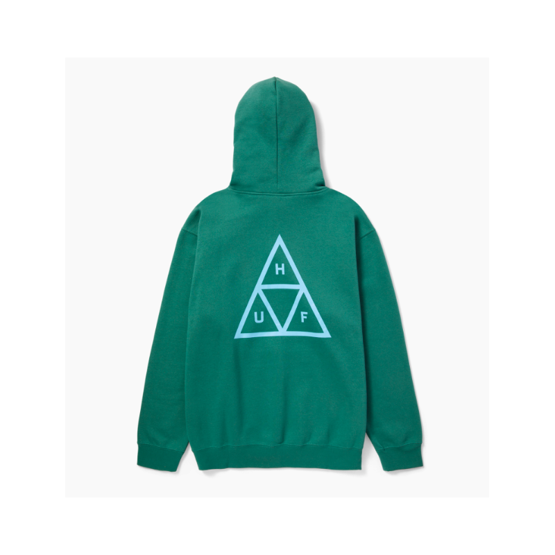 HUF SET TRIPLE TRIANGLE PULLOVER HOODIE PINE