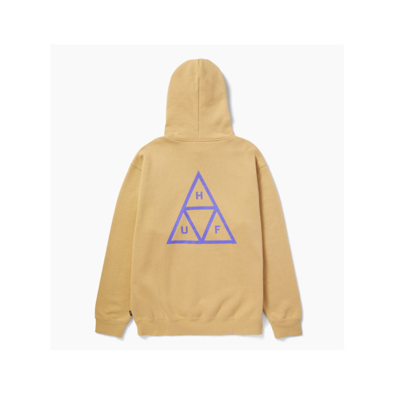 HUF SET TRIPLE TRIANGLE PULLOVER HOODIE OATML