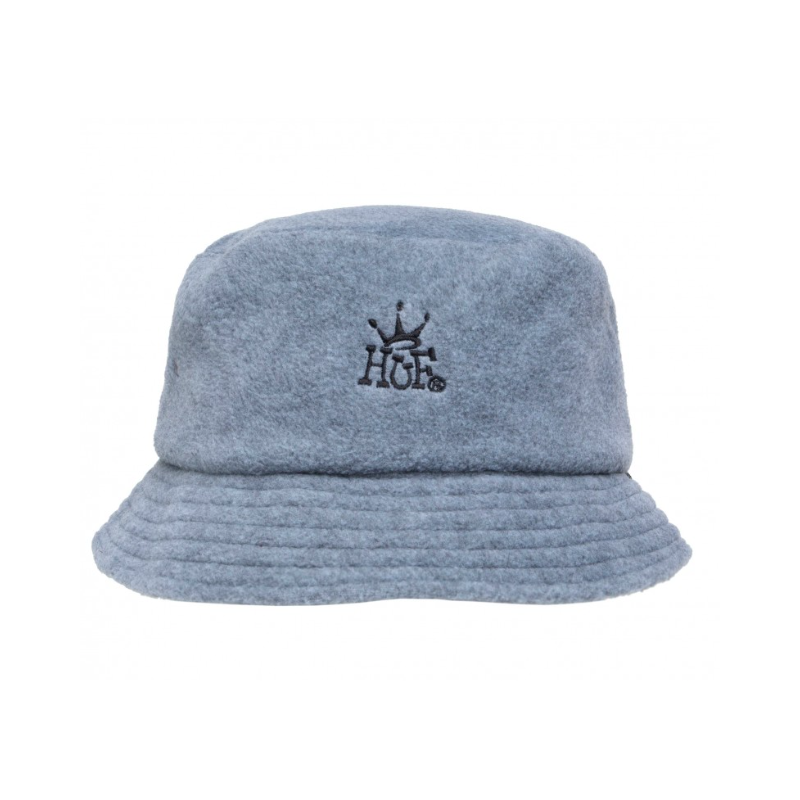 HUF CROWN POLAR FLEECE BUCKET HAT