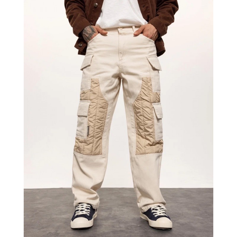 PANTALON GREAT TIMES CARGO OFFWHITE FW23