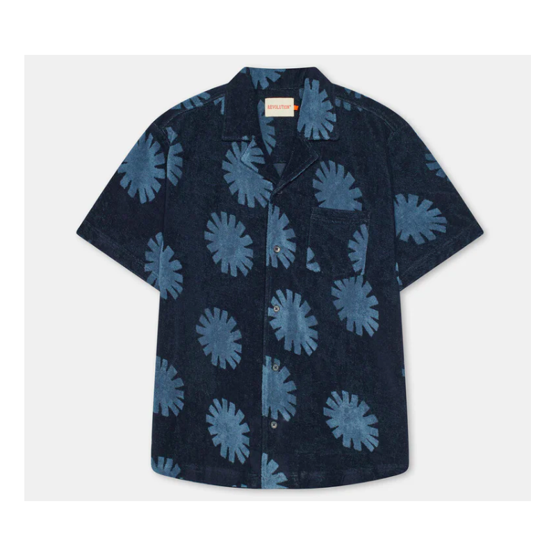 CAMISA REVOLUTION NAVY SS24