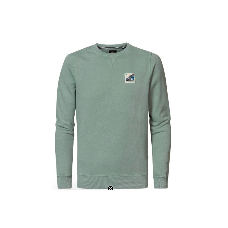 SUDADERA PETROL AQUA