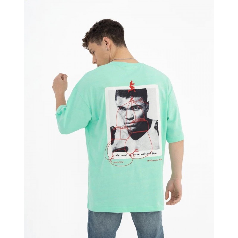 CAMISETA OVERSIZE ALI GREEN