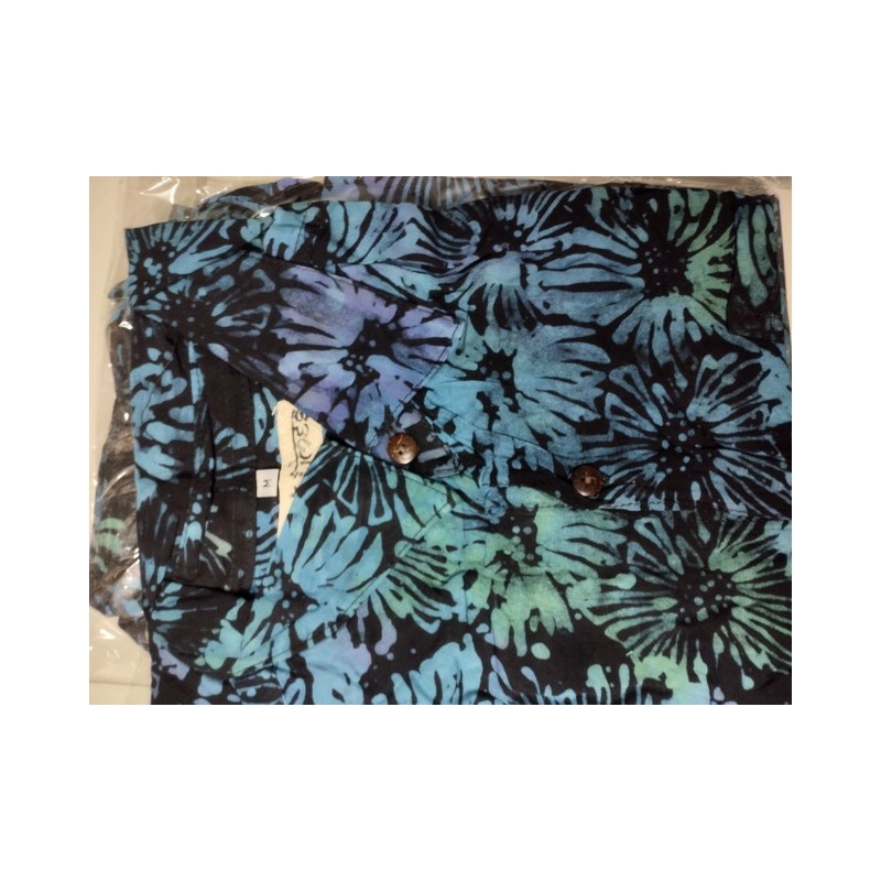 CAMISA GREAT BALI ¨BLUE BLACK BATIK¨