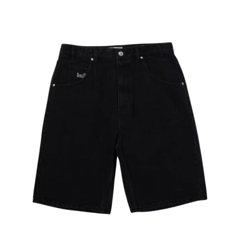 Cromer Short HUF Washed Black SS24