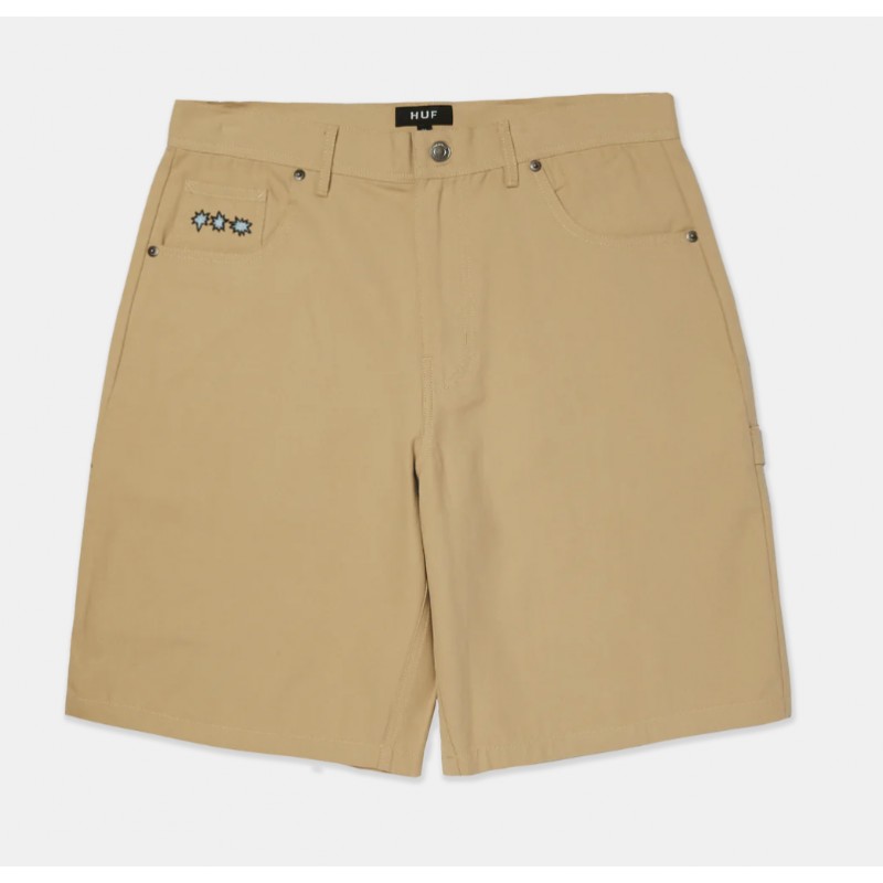 Work Short HUF Beige SS24