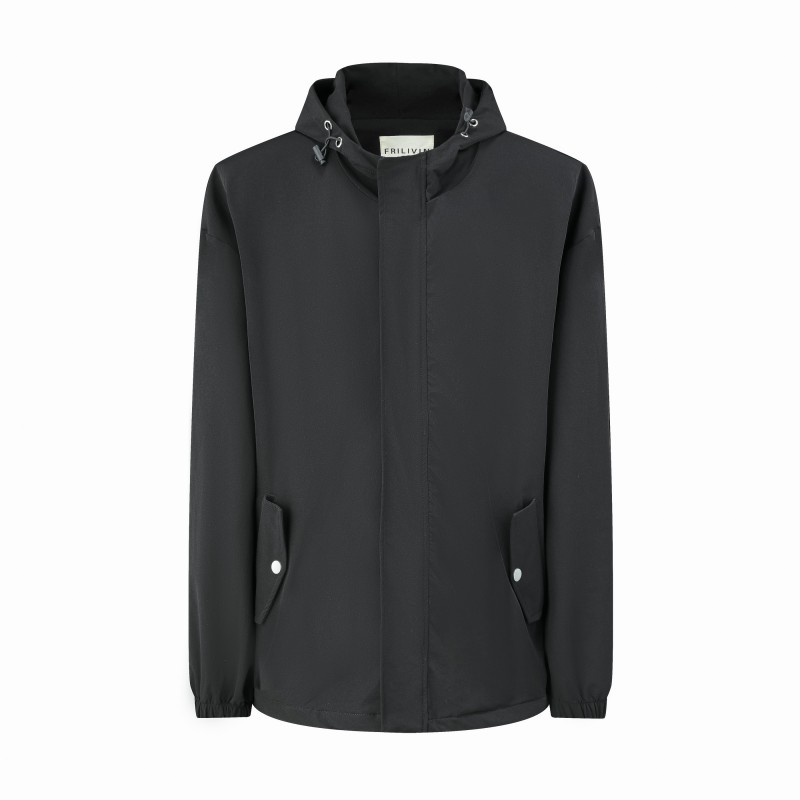 SOFTSHELL FRILIVIN BLACK FW24