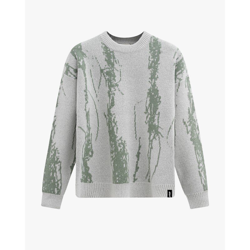 SCRIBBLE KNIT GREEN FW24