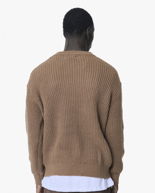 BASIC KNIT BROWN FW24 2