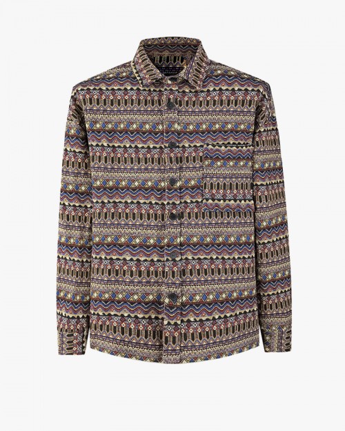 ETHNIC OVERSHIRT MULTI FW24