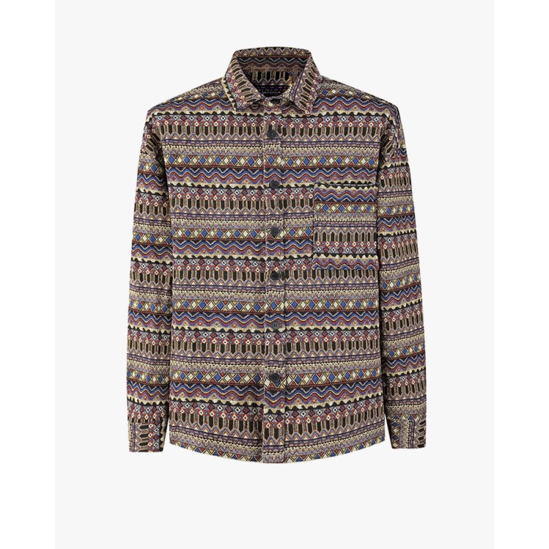 ETHNIC OVERSHIRT MULTI FW24