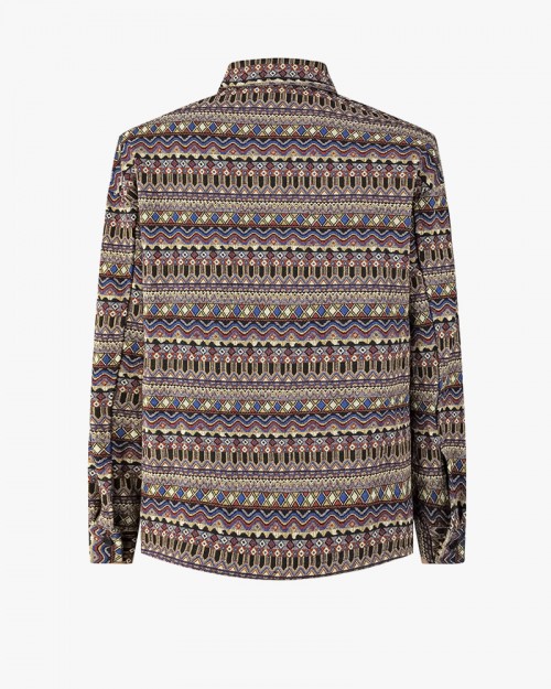 ETHNIC OVERSHIRT MULTI FW24 2