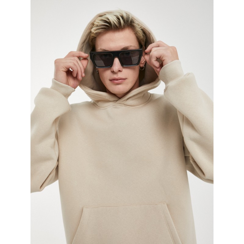 BOXY HOODIE DESERT FW24