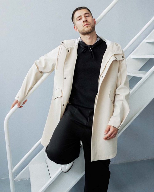 RAIN JACKET OFFWHITE