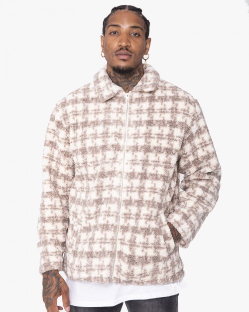 TEDDY JACKET BROWN FW24
