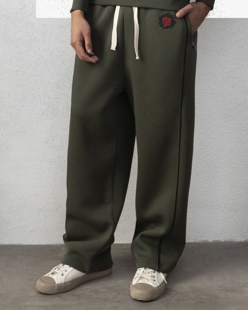 RUBBER PANTS GREEN FW24