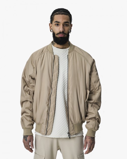 BOMBER JACKET BROWN FW24