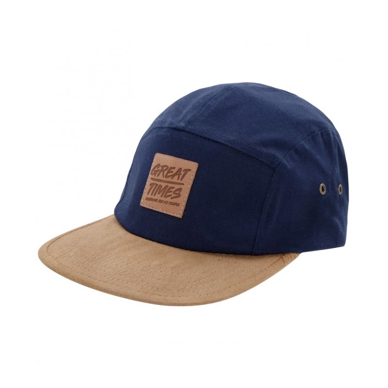 GORRA GREAT TIMES 5 PANEL AZUL ANTE SS21