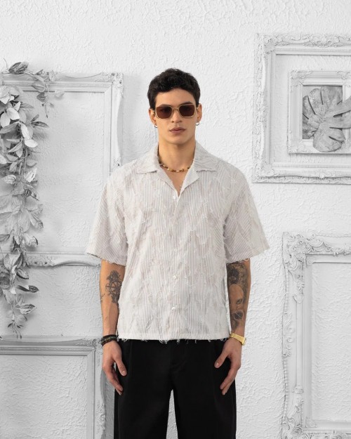 CAMISA PALACIO BEIGE 2