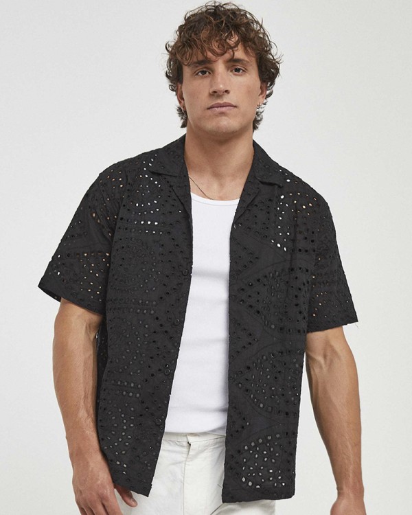 CAMISA HOLES BLACK