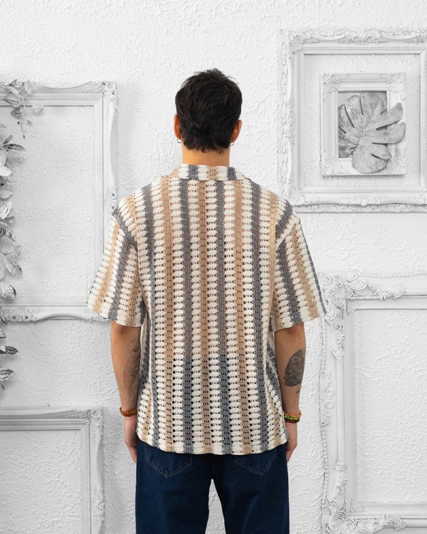 CAMISA CROCHET BEIGE 2