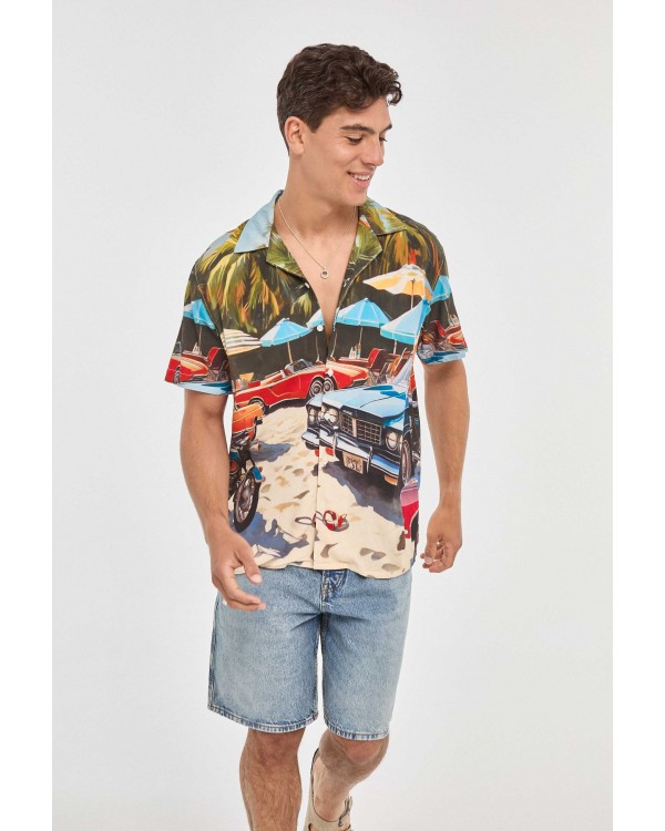 CAMISA FULL PRINT BEACH
